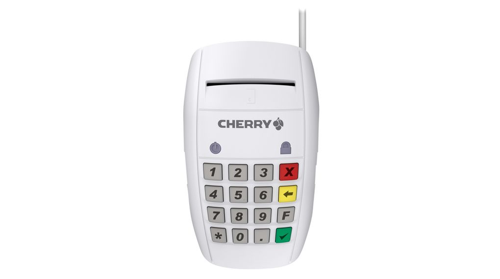 Chipkartenleser für KVK, eGK, Extern, Number of Slots 1, USB-A 2.0, Weiss